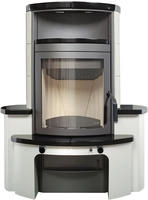 HARK Kaminofen "Avenso GT ECOplus 6 KW" Cr.Wei&szlig;/M.Schwarz, mit EcoPlus Filter