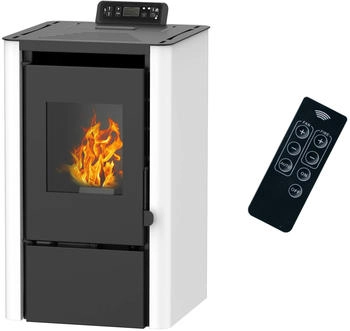 Sannover Anita 7,6 kW Stahl wei&szlig;