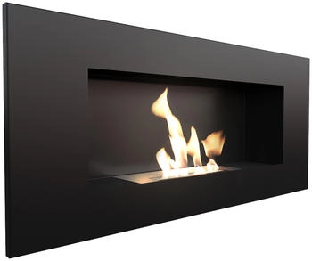 Kratki Wandkamin Bioethanol DELTA 2 TÜV schwarz