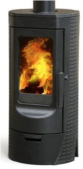 Plamen Tara 6 kW Gusseisen grau
