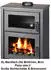 Victoria 05 Kaminofen Triumph F mit Bachfach 15 kW schwarz