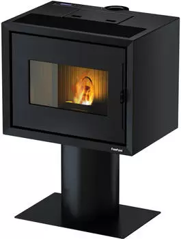 Cadel Freepoint Pelletofen Modo 9,3 kW Stahl schwarz