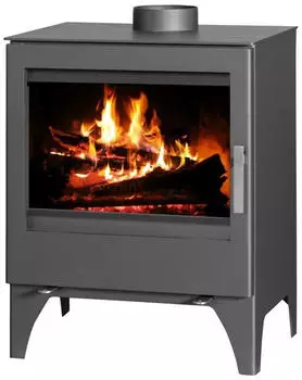 Victoria 05 Kaminofen Modena L mit XXL-Sichtscheibe 9,76 kW schwarz