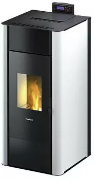 Cadel Freepoint Pelletofen Tesis wasserführend 22,8 kW Stahl weiß