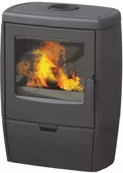 Plamen Alberto 8,6 kW Gusseisen schwarz