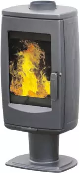 Plamen Aria 8 kW Gusseisen grau
