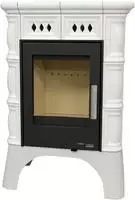Haas + Sohn Kaminofen "TREVISO III 246.37 perl-schwarz/elfenbein"