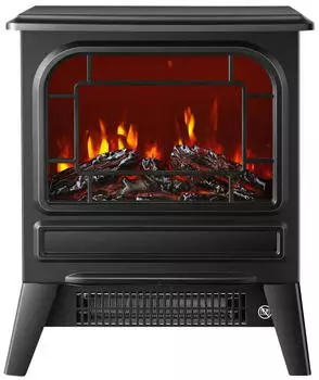 SHX FP1950 Elektrokamin freistehend 1950W Flammeneffekt schwarz (SHXFP1950)
