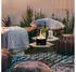Zelsius Tischkamin Indoor/Outdoor Ethanol, Ø16,5x27cm, schwarz (TF3S)
