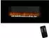 Classic Fire Vancouver Wandkamin LED-Flammen Fernbedienung 2000W, Schwarz