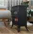 Zilan Elektrokamin mit Heizlüfter, Flammeneffekt, schwarz (ZLN-2051)