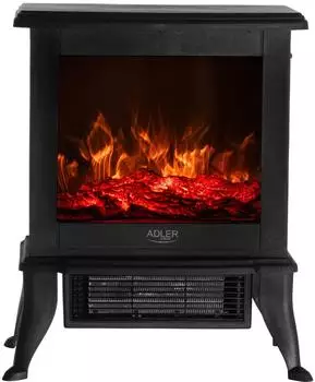 Adler AD 7754 Elektrokamin 2 Heizstufen 1800W 3D-Flammeneffekt (AD 7754)