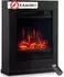 Kaminio Kalle Standkamin 3D-Flammeneffekt 1800W Schwarz (EF06)