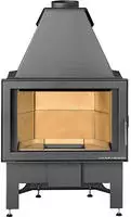 Haas + Sohn Kamineins&auml;tze "Kamineinsatz KOMFORT-IV 180.18, perl-schwarz,