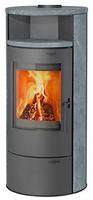 THERMIA 3850215096537, THERMIA Kaminofen M&uuml;nchen V3 gussgrau Speckstein Grau,