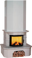 HARK Kaminbaus&auml;tze ""Aspen echter Mamor classico-beige"" Aufbaumaterial bis