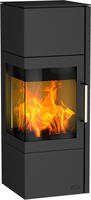 Fireplace Kaminofen ""Royal Stahl"" Eckmodell