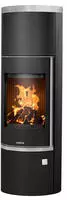 JUSTUS 5693 11, Justus Faro W+ 2.0 Kaminofen Stahl Schwarz mit