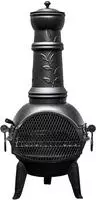 Buschbeck Grillkamin "Leaf 136" BxTxH: 48x48x136 cm