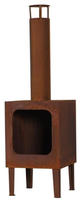 GARDENER 200-3 Gartenkamin Kamin Terrassenofen rostoptik 35x35 cm ***NEU***