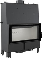 Kratki Wasserf&uuml;hrender Kamineinsatz Lucy 20 kW &Oslash; 200 schwarz Hausheizung Kamin