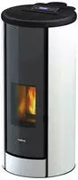 Freepoint Pelletofen "BREEZE" Stahl, integrierte WIFI-Funktion