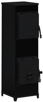 Accente International K6 2.0 6,2 kW Stahl schwarz