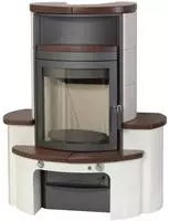 HARK Kaminofen ""Avenso GT ECOplus 8 kW"" jola-braun/stone