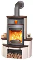 HARK Kaminofen ""Avenso GT ECOplus 6 KW"" jola-braun/stone