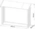 Karibu Kaminholzunterstand inkl Dacheindeckung 226,2 x 60,4 x 183,8 cm naturbelassen (38590)