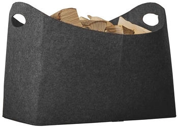 ToCi XXL Filztasche mit Tragegriffen 54x30x39cm dunkelgrau