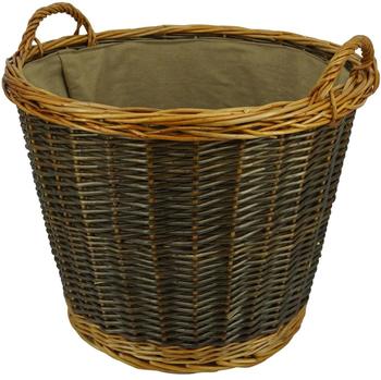 Valo Weidenkorb rund mit Juteeinlage 50 x 41 cm
