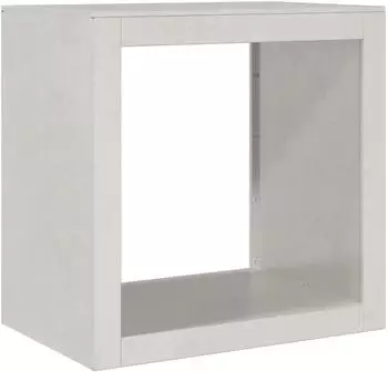 vidaXL Brennholzregal 60x40x60cm Edelstahl