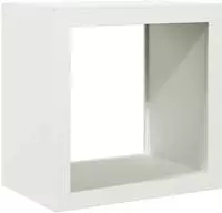 vidaXL Brennholzregal Wei&szlig; 60x40x60 cm Stahl