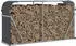 vidaXL Kaminholzunterstand Anthrazit 180x45x100cm Verzinkter Stahl