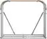 vidaXL Kaminholzunterstand Holzoptik 120x45x100cm Verzinkter Stahl