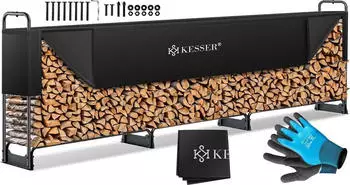 Kesser Kaminholzregal Metall 200kg
