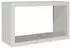 vidaXL Brennholzregal 100x40x60cm Edelstahl