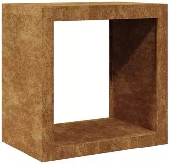 vidaXL Brennholzregal 60x40x60cm Wetterfester Stahl