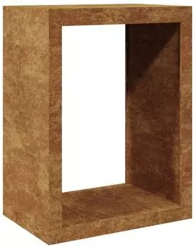 vidaXL Brennholzregal 60x40x80cm Wetterfester Stahl