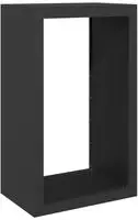 vidaXL Brennholzregal Schwarz 60x40x100 cm Stahl