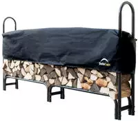 ShelterLogic Kaminholzregal "ShelterLogic" 1000 kg Traglast, inkl. Abdeckung
