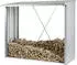 Biohort WoodStock 230 229x102x199cm silber-metallic