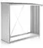 Biohort WoodStock 230 229x102x199cm silber-metallic