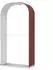 Vitavia Lignum 401 40x99x200cm Stahl Rubin