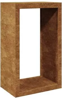 vidaXL Brennholzregal 60x40x100cm Wetterfester Stahl