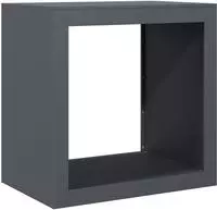 vidaXL Brennholzregal Anthrazit 60x40x60 cm Stahl