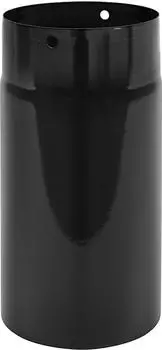 raik Rauchrohr Emaille 120mm - 250mm Schwarz (ESH004-120-sw)