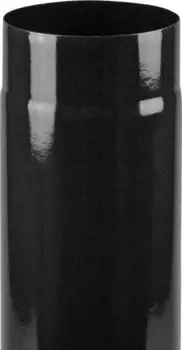 raik Rauchrohr Emaille 120mm - 500mm Schwarz (ESH003-120-sw)