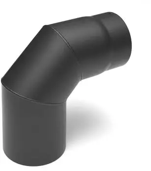raik Rauchrohrbogen 150mm - 90° gussgrau (SH019-150-gg)